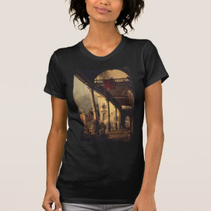 T-shirt Perspective avec un Portico