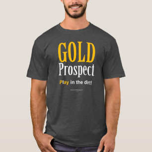 T-shirt Perspective d'or
