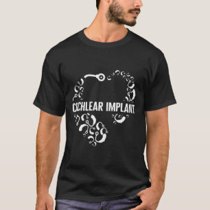 T-shirt Perte Auditive Sensibilisation Amour Implant Cochl