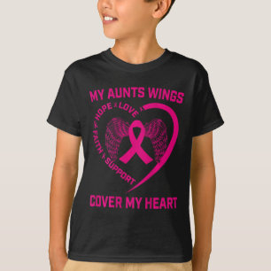 T-shirt Perte De L'Amour Une Tante Cancer Du Sein Ck Sensi