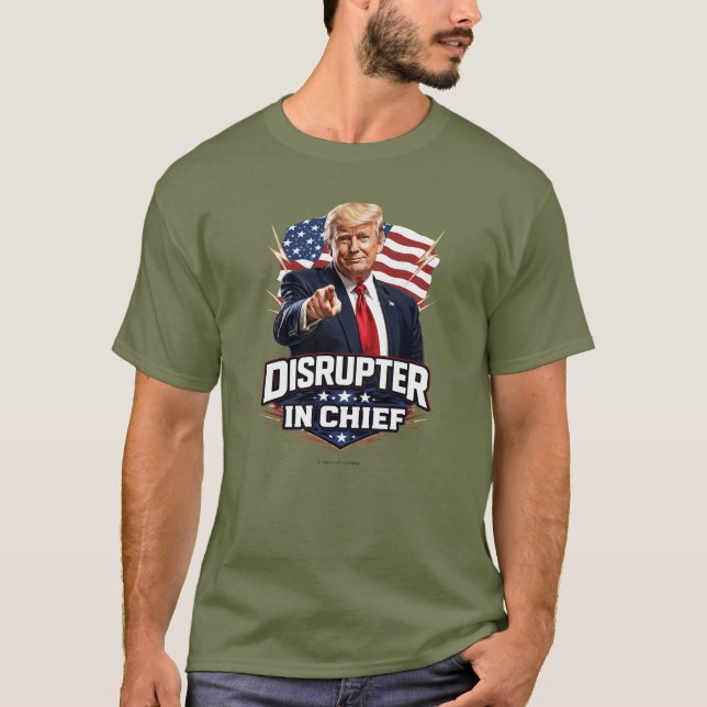 T-shirt Perturbateur en chef -  (Devant)