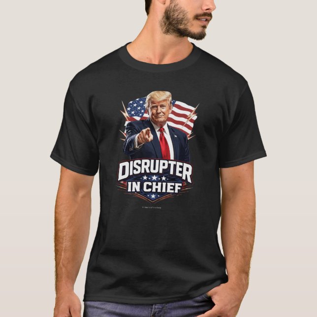 T-shirt Perturbateur en chef (Devant)