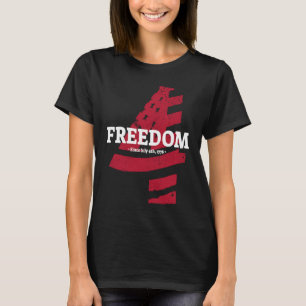 T-shirt Perturbé le 4 juillet Liberté patriotique USA Amér