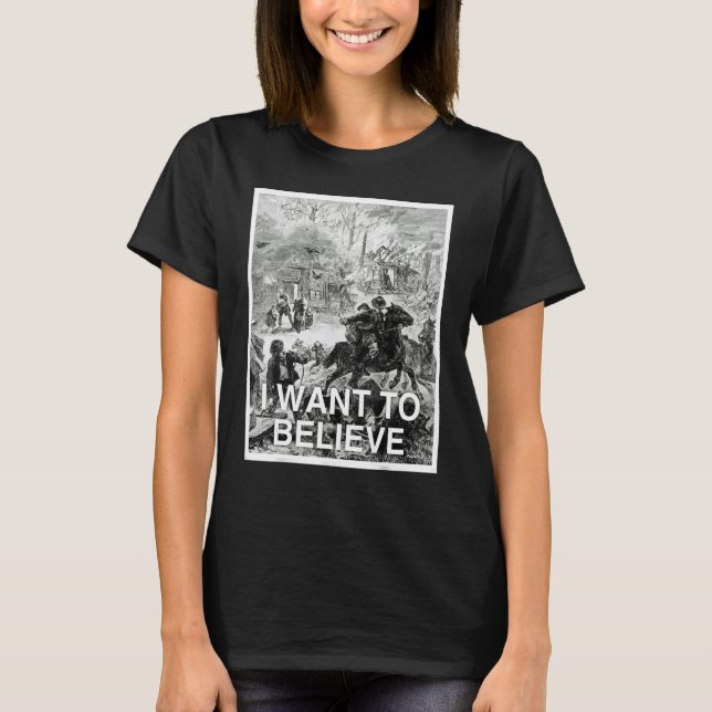 T-shirt Peshtigo Fire Believer (Devant)