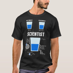 T-shirt Pessimiste optimiste SCIENTIFIQUE