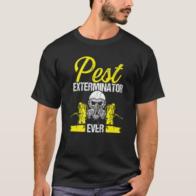 T-shirt Pest Control Technician Extermination Pest Control (Devant)