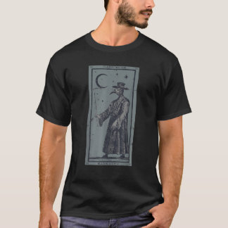 T-shirt Peste Docteur Tarot Carte T Chemise