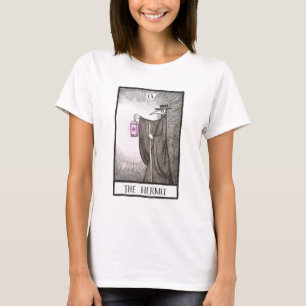 T-shirt Peste Docteur Tarot Hermit Art Lockdown memento