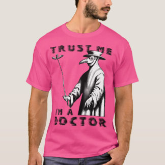 T-shirt Peste vintage Docteur Peste noire Mort noire Mac