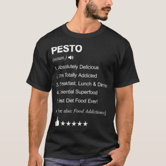T-shirt Pesto Définition Signification citation du chef 