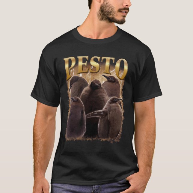 T-shirt Pesto Le Pingouin Funny Ba1 (Devant)