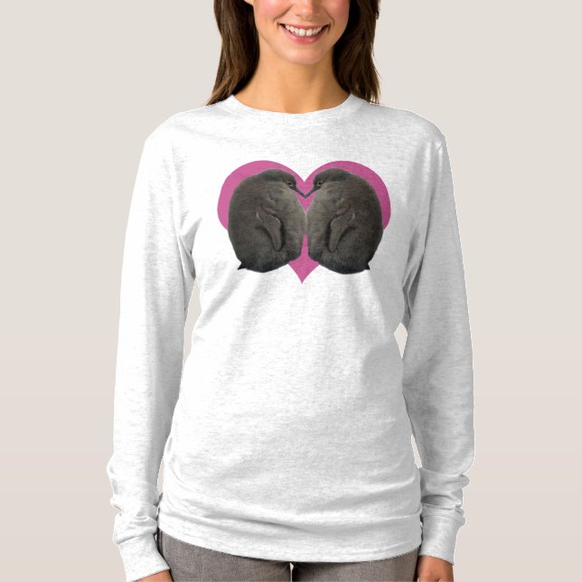 T-shirt Pesto Penguin Love #2 (Devant)