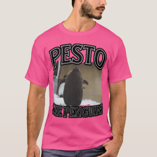 T-shirt Pestohe Manchot Drôle Mignon Animal vintage