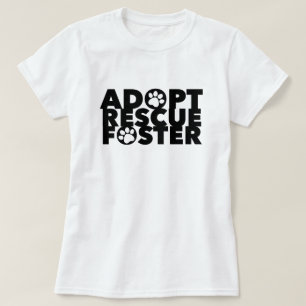 T-shirt Pet Adopter Secourt Foster