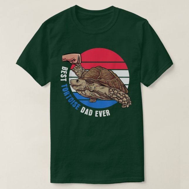 T-shirt Pet African Sulcata Tortoise CadeauMeilleure tortu (Design devant)