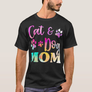 T-shirt Pet Chat Chien Maman Chemise Pour Femmes, Fête Des