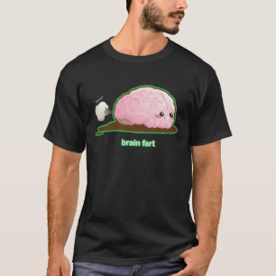 T-shirt Pet de cerveau