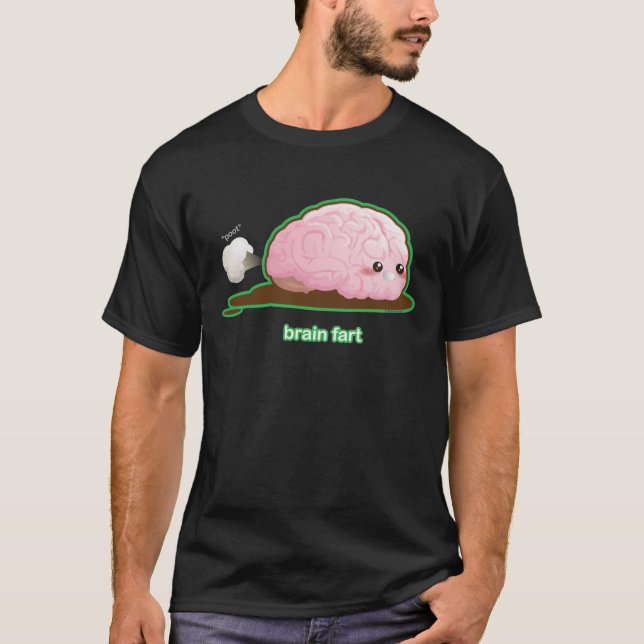 T-shirt Pet de cerveau (Devant)