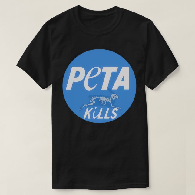 T-shirt PETA Kills (Design devant)