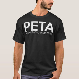 T-shirt Peta Les Gens Mangent Un Animal Savoureux