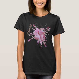 T-shirt Pétales de Rose Poussiéreuse Tache Personnalisée