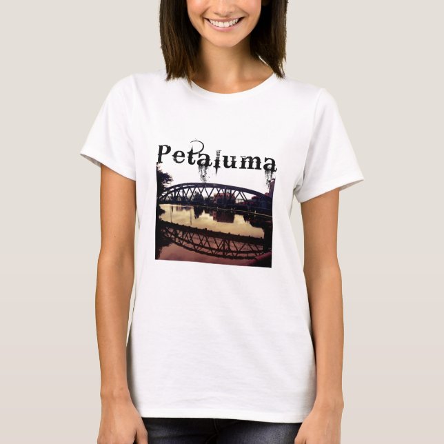 T-shirt Petaluma la Californie (Devant)