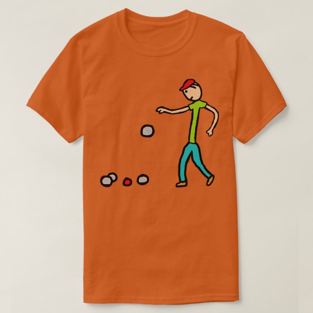 T-shirt Petanque 1 (Design devant)