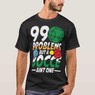 T-shirt Petanque Petanque Jeu Bocce Ball Boule