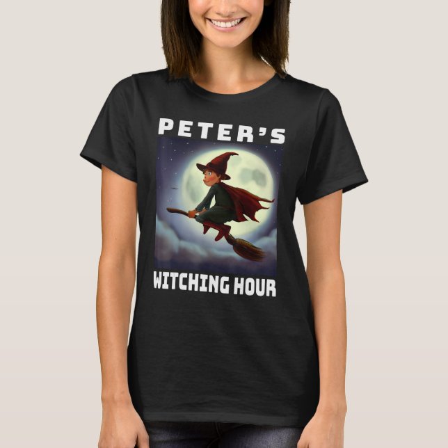 T-SHIRT PETER A REGARDÉ HALLOWEEN L'ALLURE MYSTIQUE DE L'H (Devant)