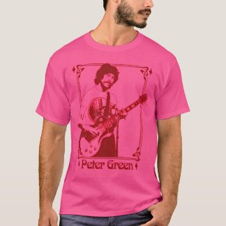 T-shirt Peter Green — Conception de ventilateur rétro