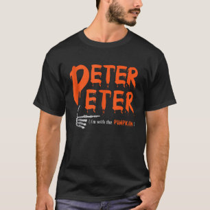 T-shirt Peter Im Avec Citrouille Halloween Costume Couple