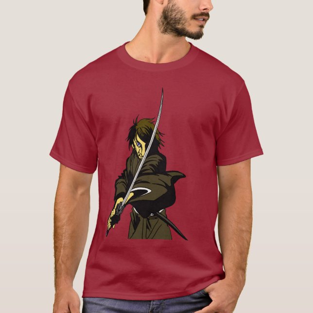 T-shirt Peter le samouraï (tout l'habillement, toute (Devant)