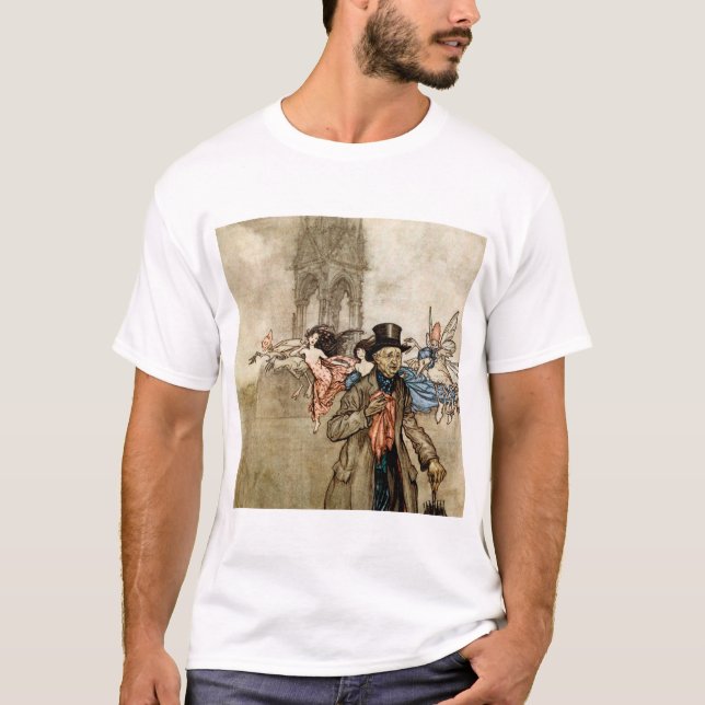 T-shirt Peter Pan by Arthur Rackham (Devant)