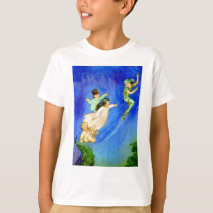 T-SHIRT PETER PAN, WENDY, JOHN ET MICHAEL SE SONT ÉLOIGNÉS