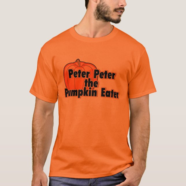 T-shirt Peter Peter le mangeur de citrouille (Devant)