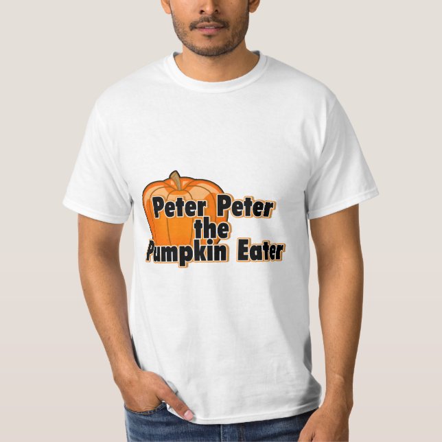 T-shirt Peter Peter le mangeur de citrouille (Devant)
