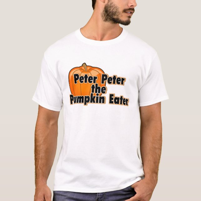 T-shirt Peter Peter le mangeur de citrouille (Devant)