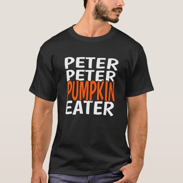 T-shirt Peter Peter Peter Citrouille Couples de mang Hallo (Devant)