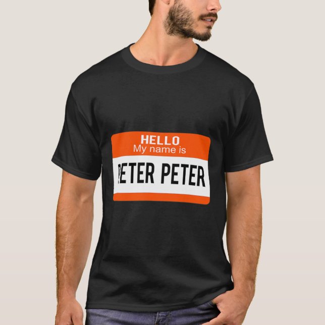 T-shirt Peter Peter Peter Citrouille Mangeur Couple corres (Devant)