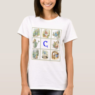 T-shirt PETER RABBIT pour les enfants dont le nom commence