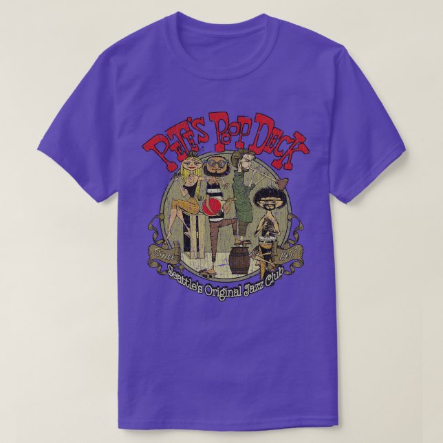 T-shirt Petes Poop Deck 1957 (Design devant)