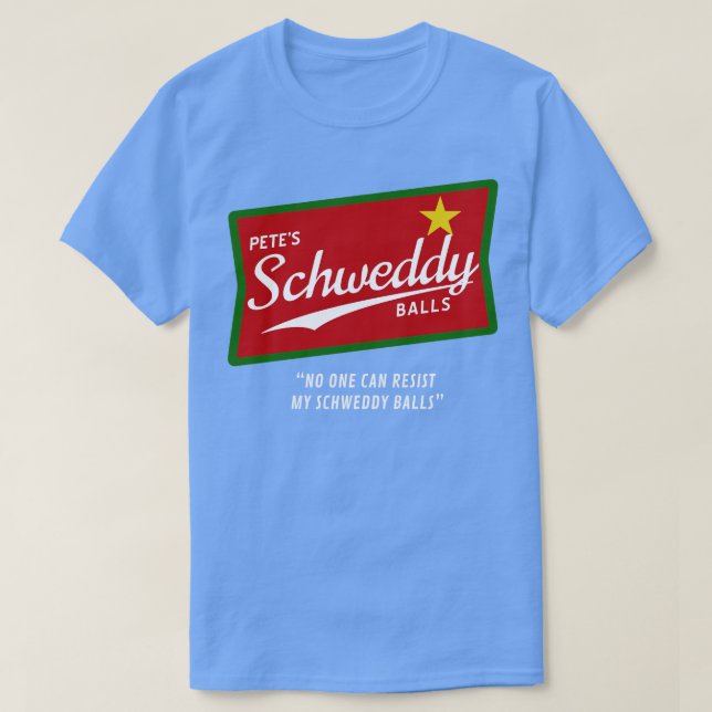 T-shirt Petes Schweddy Balls Noël (Design devant)
