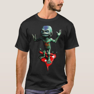 T-shirt Petit Alien vert