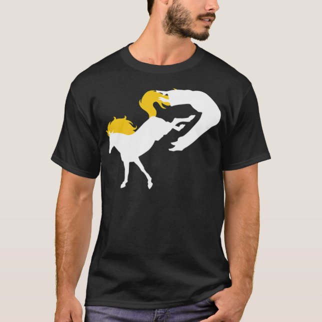 T-shirt Petit ami des chevaux Hoofbeat (Devant)