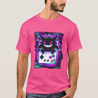 T-shirt Petit ami effrayant rétro