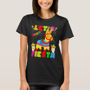 T-shirt Petit Âne Pinata Fêtons la Fiesta Cinco De Mayo Pa