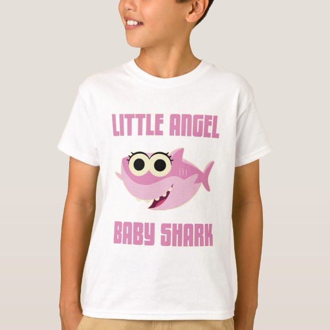 T-shirt Petit ange Baby Shark (Devant)