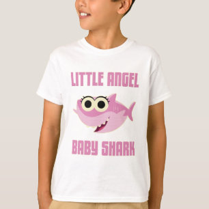 T-shirt Petit ange bébé requin