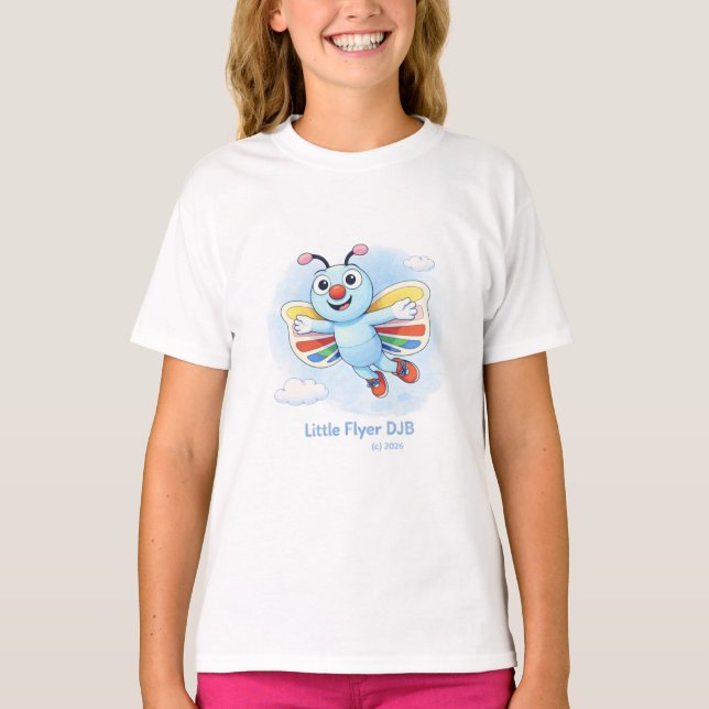 T-shirt Petit avion DJB (Devant)