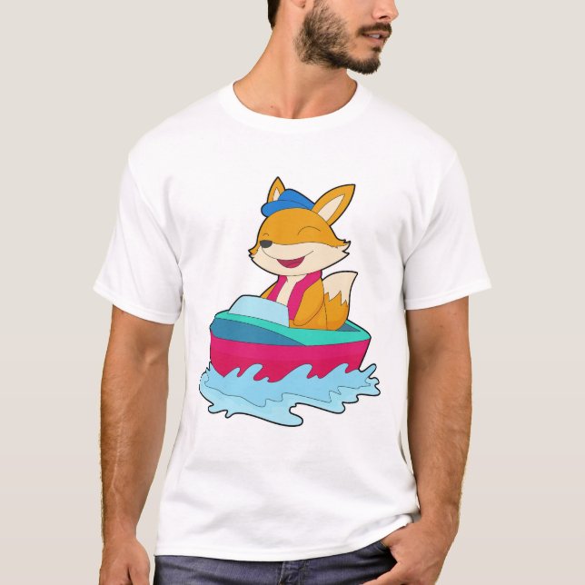 T-shirt Petit bateau renard (Devant)